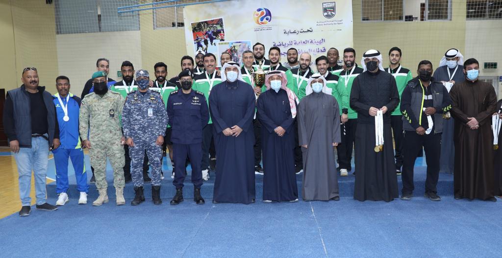 الداخلية بطلا لدوري الوزارات في كرة اليد